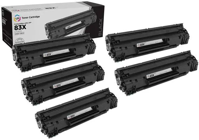 Main image of Products Compatible Toner Replacement for HP Toner CF283X (Black, 5-Pk)