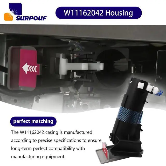 Alt view image 5 of 7 - W11162042 Filter Housing W10899414 W11036338 Compatible with Whirlpool Kenmore Maytag Refrigerator Replace W10899414 4815993 AP6284618 PS12347902 EAP12347902