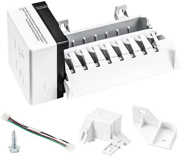 Main image of 2198597 Ice Maker, 185W 115V 60Hz, Fit for Whirlpool, Maytag | High Efficiency Ice Making, Food-grade Materials, Replaces W10122502, 626663, 1016069, 2198678