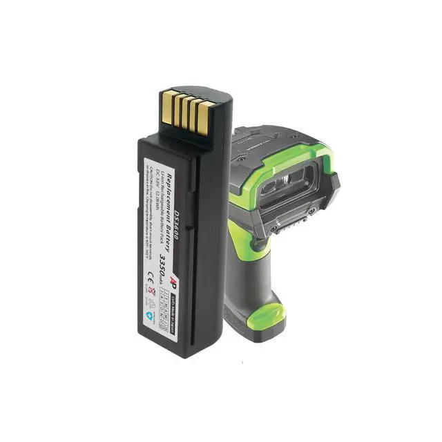 Alt view image 2 of 3 - Replacement Battery for Zebra 3600 Series Scanners (DS3678, LI3678, LS3678). 3350 mAh