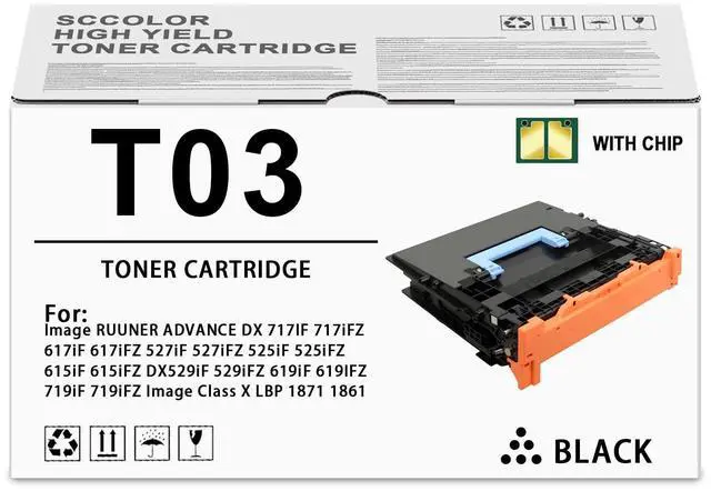Main image of T03 Toner Cartridge With New Chip Replacement for Canon imageCLASS XLBP-1861 XLBP-1871 imageRUNNER Advance 525i 525iF 525iFZ 525iZ 615i 615 iF 615iFZ 615iZ 715iF 715iFZ DX527iF DX617iF DX717iF