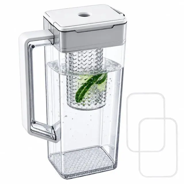 Main image of DA97-21261E Water Pitcher Assembly Replacement for samsung Refrigerator | RF29A9671SR, RF29A9071SR, RF23A9671SR, etc Water Pitcher. No Leak, Includes 2 Extra Sealing Rings