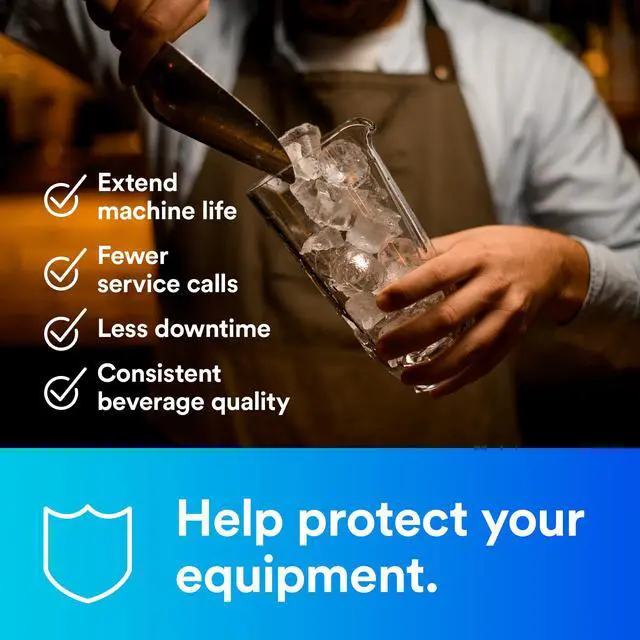 Alt view image 3 of 7 - 3M Water Filtration Products Water Filtration System ICE160-S for Commercial Ice Maker Machines