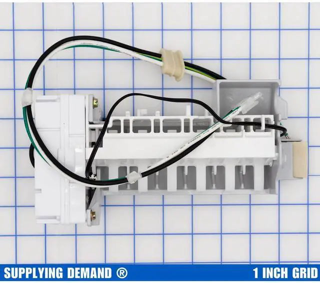 Alt view image 3 of 7 - W11579560 W11658802 Refrigerator Ice Maker Assembly Replacement Model Specific Not Universal