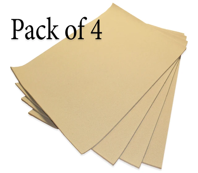 Alt view image 2 of 5 - Adhesive Polycushion Foam Padding 1/8 Inch x 18 Inch x 24 Inch, Set of 4