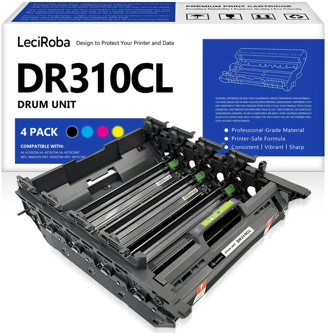Main image of Compatible DR310CL DR-310CL Imaging Drum Unit Replacement for Brother HL-4150CDN HL-4570CDW HL-4570CDWT MFC-9460CDN MFC-9560CDW MFC-9970CDW Printer (Not Toner, B/C/M/Y)