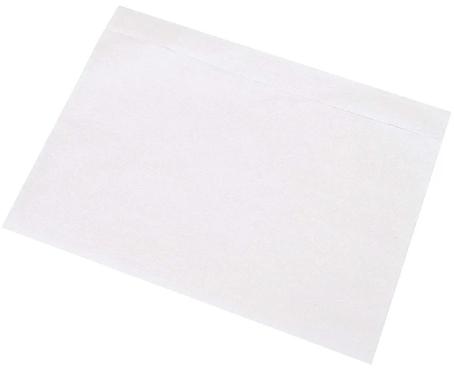 Main image of Packing List Envelopes 7.5" X 5.5" Pouches Clear Enclosed Adhesive Bags Pack of 1000