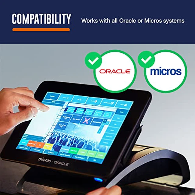 Alt view image 3 of 3 - Micros Cards Server or Employee Swipe ID - POS (25 Micros Cards)