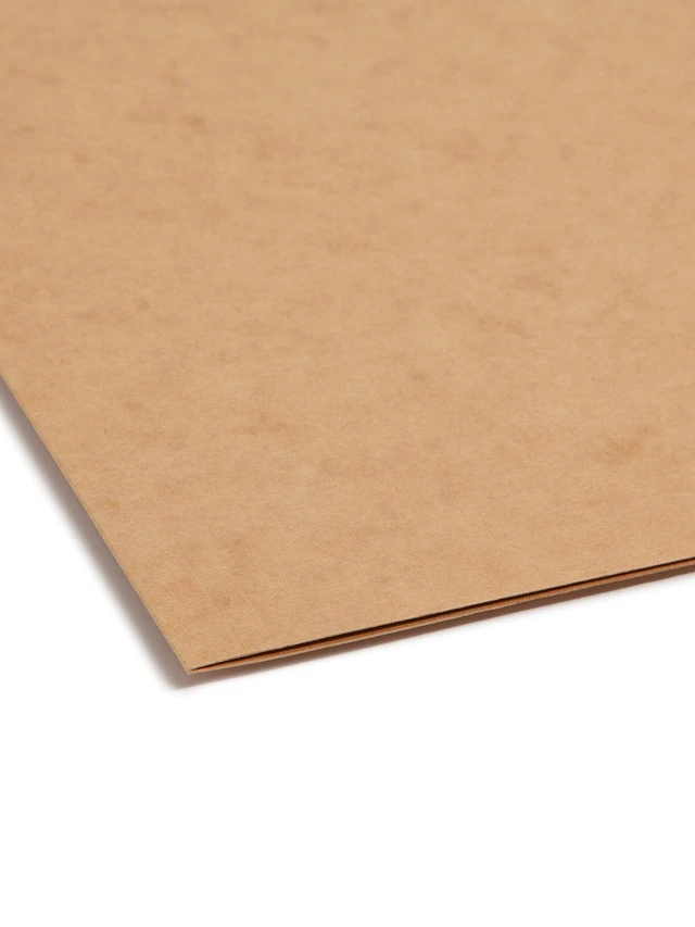 Alt view image 4 of 7 - Heavyweight Fastener File Folder, 2 Fasteners, 2/5-Cut Tab Right of Center Position, Guide Height, Letter Size, Kraft, 50 per Box (14882)