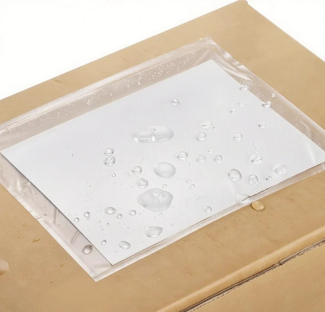 Alt view image 2 of 5 - 1000 PCS 6"x10" Clear Packing Slip Pouches List Envelopes Self-Adhesive Plastic Mailing Pouch Enclosed Bags for Packing Slips Invoice Label