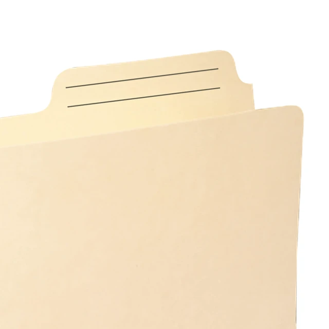 Alt view image 3 of 6 - File Pocket, 2/5-Cut Printed Tab, Tyvek®-Reinforced, Legal Size, Manila, 50 per Box (76487)
