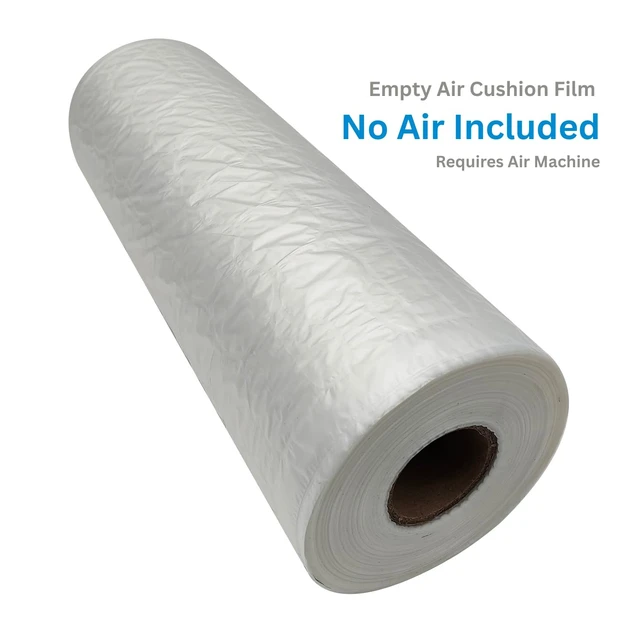 Alt view image 3 of 6 - Bubble Cushioning Wrap for Shipping - 984ft x 16" Air Pillows Air Cushion Machine Film Roll, Durable Packing Material & Supplies - Versatile for Packing Bubble Bags & Shipping Wrap - 2 Pack