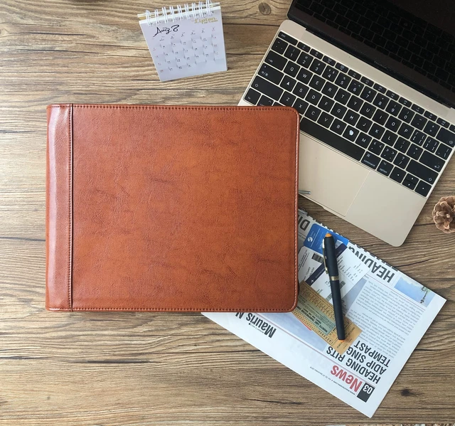 Alt view image 6 of 7 - Professional Vegan Leather Pilot Logbook, Pilot Journal for Letter Size Paper, Pilot Log Book Binder, Pilot Log Organizer, logbook Aviation Cover
