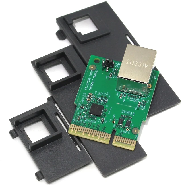 Main image of P1112640-015 Wired Ethernet Module for Zebra ZD421 ZD411 ZD611 d&t Printer | Wired Upgrade | Unique MAC Address, No Network Conflict | New Full Version Upgrade