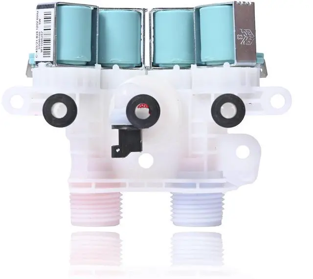 Main image of Washer Water Inlet Valve Replaces For Maytag Bravos XL MVWB765FW0 | MVWB835DW3, MVWB835DW1, MVWB835DW4, MVWB766FW0, MVWB765FW1, MVWB765FW2, MVWB765FW3, MVWB855DC3, MVWB766FW1, MVWB865GC0