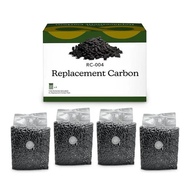 Alt view image 2 of 3 - FoodCycler Carbon Filter Replacement 4-pack for Eco 3 & Eco 5 - Eliminate Odors & Maintain Performance - Odor Control, Food Waste Disposal, Long-Lasting Carbon Filter, Easy to Install