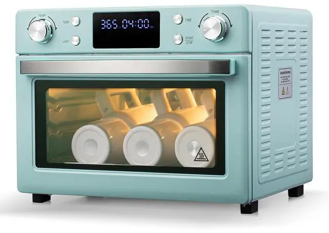 Main image of Sublimation Oven Machine 25L 110V 1700W Blue with Digital Display, Large Capacity Convection Oven with LED Light for Sublimation Blanks Tumblers Mugs Cups Bottles Bulk Transfer with Glove