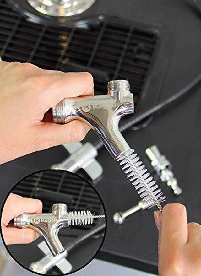 Alt view image 5 of 5 - 1 Gallon Hand Pump Pressurized Kegerator Cleaning Kit w/No-Rinse Cleaner