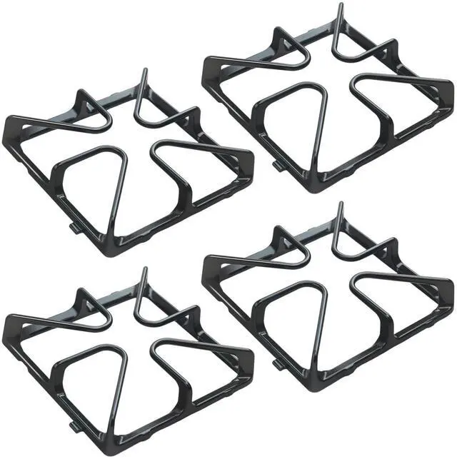 Main image of WB31K10034 Burner Grate Replacement for GE Burner Grate Stove Parts General Electric Gas Range Stove Top Surface Grate, Cast Iron Rack, 4 Pack