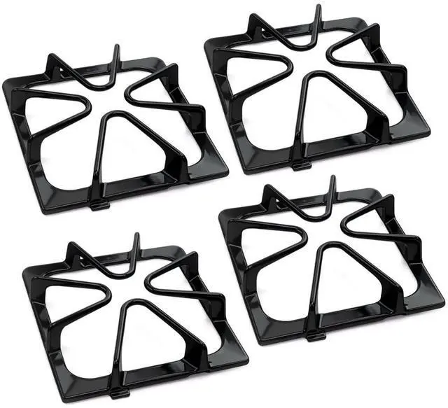 Main image of W10447925 Cast Iron Stove Grates Replacement for Whirlpool Stove Parts Gas Burner Grate for Maytag Amana Inglis Kirkland Kenmore Range Cooktop Parts