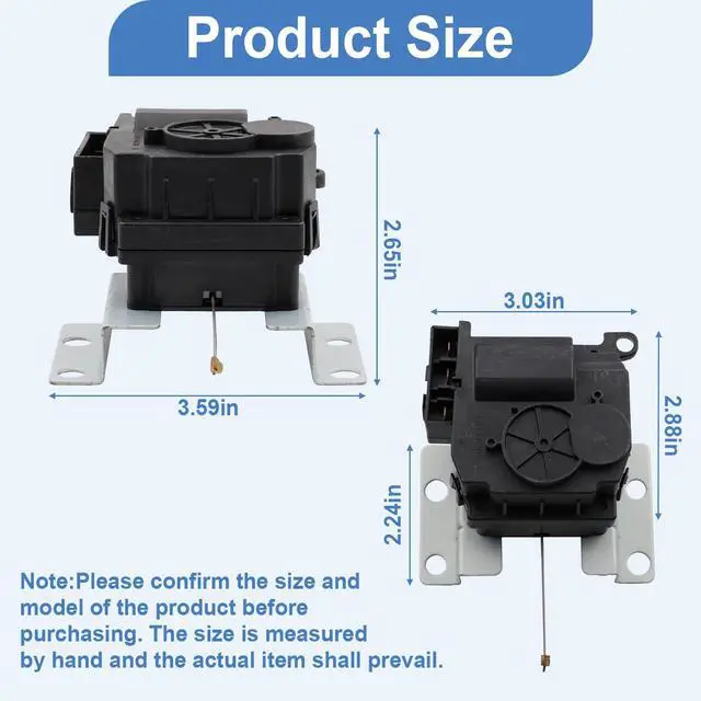 Alt view image 4 of 6 - DC31-00203A Washer DC Motor Clutch Compatible with Samsung Washing Machine Replace for DC31-00203A, DC3100203A, AP7190110, PS16734814, EAP16734814