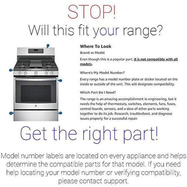 Alt view image 2 of 5 - 3203459 5303131449 Gas Range Oven Safety Valve Replacement Model Specific Not Universal