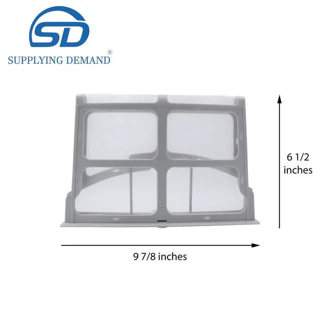 Alt view image 2 of 4 - WE18X10015 1974291 Clothes Dryer Lint Screen Filter Replacement