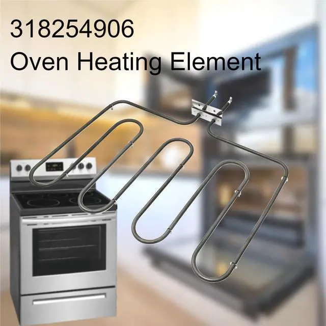 Alt view image 4 of 4 - 2 Pack 318254909 318254906 Oven Bake Heating Element | Compatible with Electrolux Kenmore Frigidaire 318254901 AP4298966 PS1992188