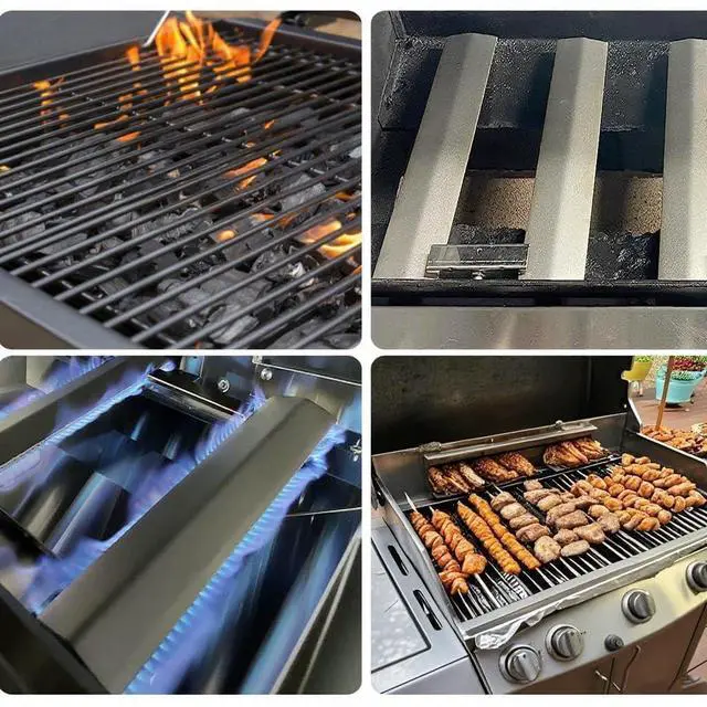 Alt view image 6 of 6 - SA652Z (5-Pack) 16 Inch Heavy Duty 304 Stainless Steel Grill Burner, Premium Bull Grill Replacement Parts and Bull Grill Parts for Bull Burner and for Cal Flame