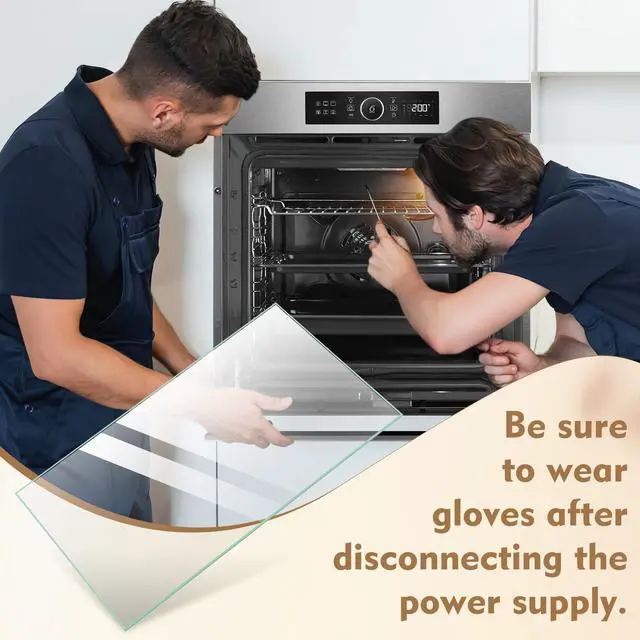 Alt view image 4 of 6 - New WP4449253 Oven Door Glass,Perfect Replacement for whirlpool Oven Doors | Replace AP6009382 4449253 PS11742541 EAP11742541, for kitchenAid Oven Inner Door Glass Change