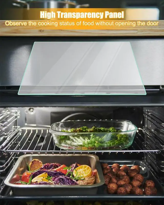 Alt view image 4 of 6 - Upgraded WP4449253 Oven Door Glass Fit for Whirlpool KitchenAid Ovens | 9H Hardness Tempered Interior Glass, Replaces AP6009382 4449253 PS11742541 EAP11742541 & More Models