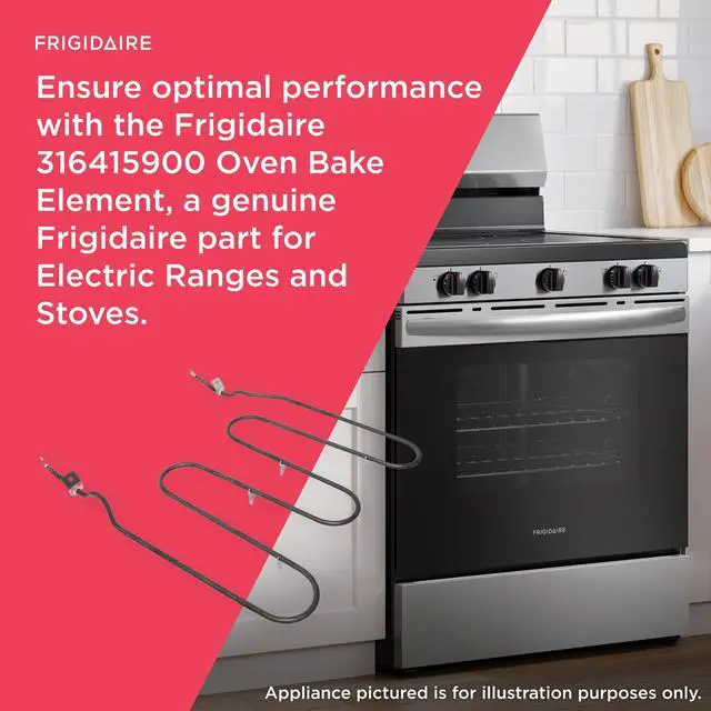 Alt view image 4 of 6 - 316415900 Oven Bake Element for Electric Ranges and Stoves