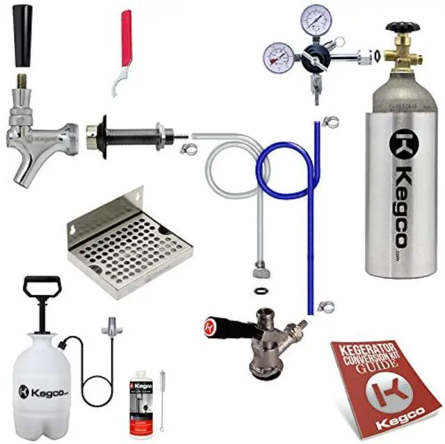 Main image of Ultimate 1-Tap Door Mount Kegerator Conversion Kit with 5 lb. CO2 Tank