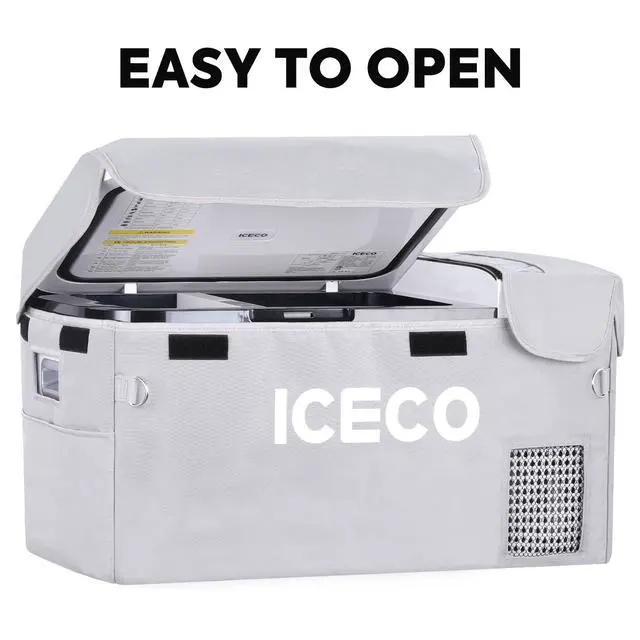 Alt view image 2 of 6 - Insulated Protective Cover for GO20 21 Quart Insulated Transit Bag Portable Refrigerator Freezer Fridge 12 Volt Car Refrigerator Cover