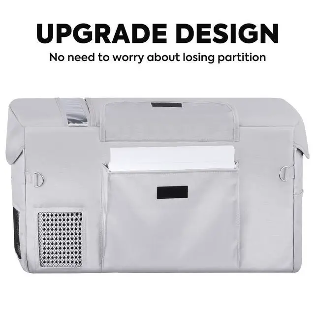 Alt view image 3 of 6 - Insulated Protective Cover for GO20 21 Quart Insulated Transit Bag Portable Refrigerator Freezer Fridge 12 Volt Car Refrigerator Cover