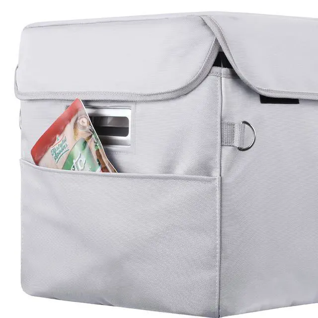 Alt view image 6 of 6 - Insulated Protective Cover for GO20 21 Quart Insulated Transit Bag Portable Refrigerator Freezer Fridge 12 Volt Car Refrigerator Cover
