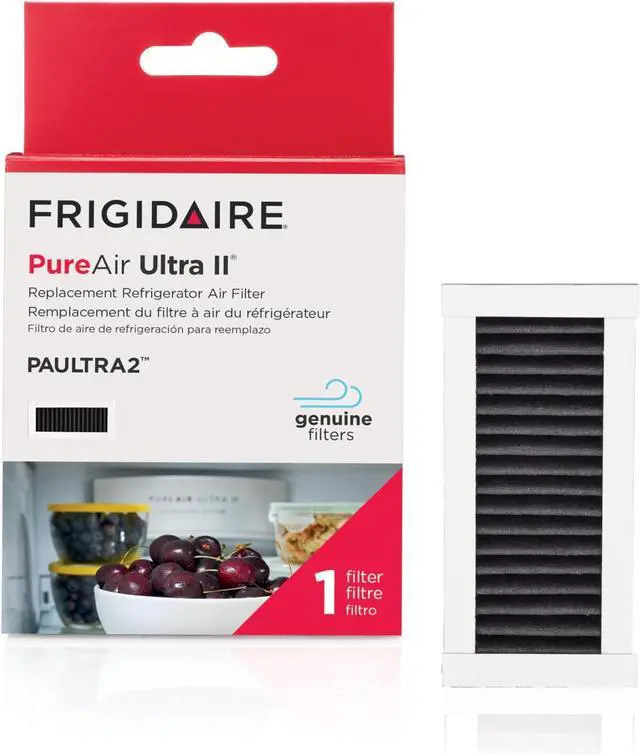 Main image of PAULTRA2 Pure Air Ultra II Refrigerator Air Filter with Carbon Technology to Absorb Food Odors, 3.8 Inch x 1.8 Inch, White (Pack of 6)
