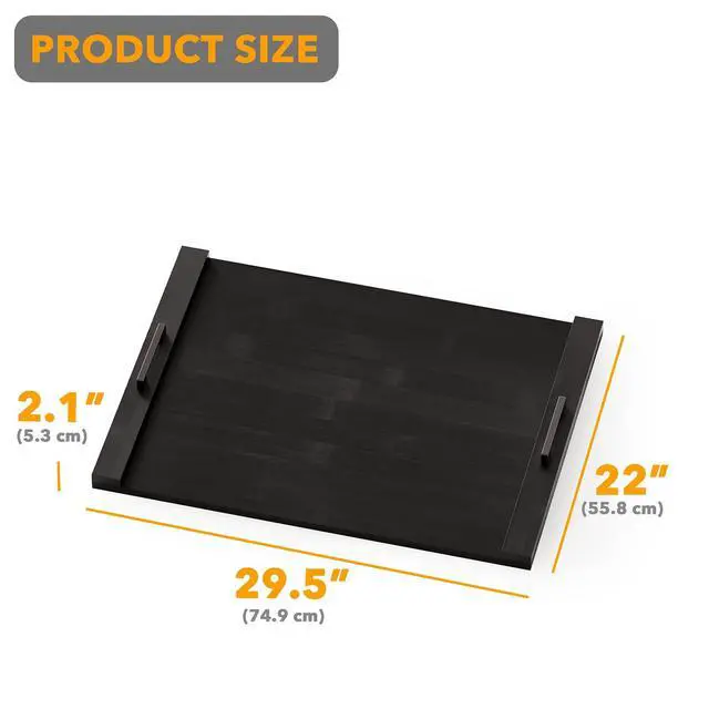 Alt view image 5 of 6 - Noodle Board Stove Kitchen Cover with Handles, Top Covers for Gas Burners and Electric Stove, Oven Decor Accessories Wood Tray for Countertop, Black Bamboo