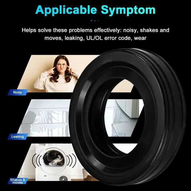 Alt view image 6 of 6 - W10435302 & W10447783 Washer Bearing Tool Kit and Tub Seal | Replacement for Whirlpool Cabrio and Maytag Bravos XL Washers, Repair Noisy, Shaking, Leaking, UL/OL Error Issues