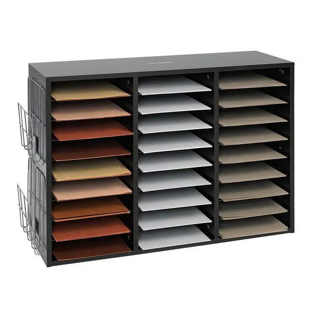 Alt view image 4 of 6 - Classroom Mail Center with Paper Holders, 1 Mail Center | 2 Wire Racks