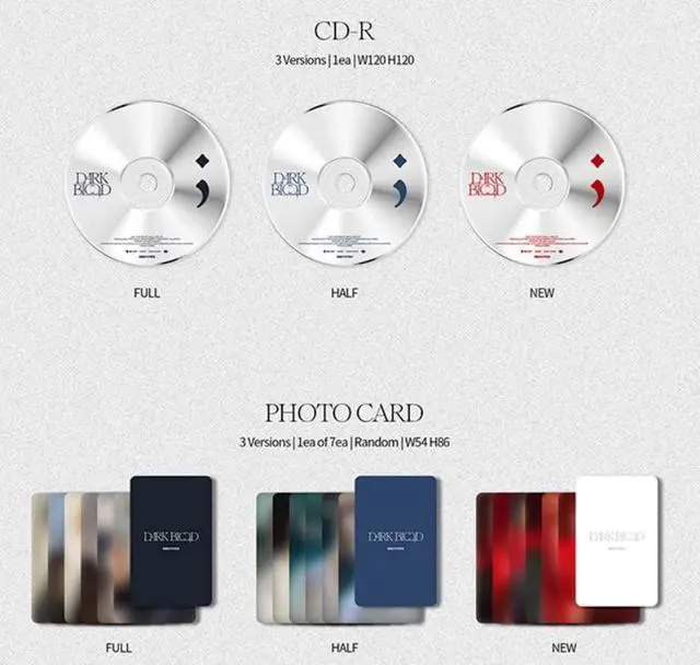 Alt view image 3 of 6 - ENHYPEN DARK BLOOD Photobook 3Ver SET