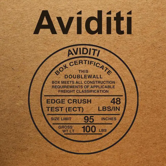Alt view image 5 of 6 - Aviditi HD301818DW Heavy-Duty Double Wall Corrugated Cardboard Box 30" L x 18" W x 18" H, Kraft, for Shipping, Packing and Moving (Pack of 10)