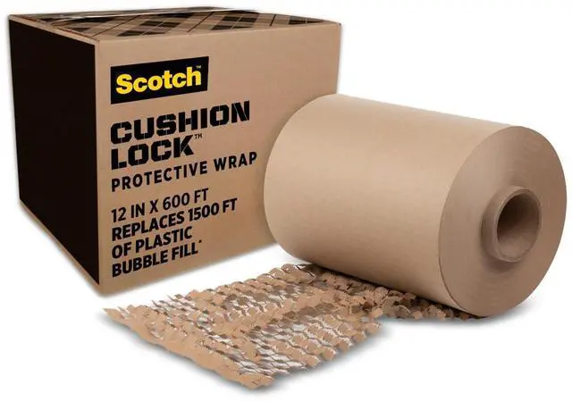 Main image of Cushion Lock Protective Wrap, 12 in x 600 ft