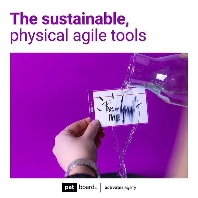 Alt view image 6 of 6 - Kanban Board and Scrum Board Full Toolset with 137 Scrum Cards for Whiteboard Agile Kit, Agile Board, Kanban Board Kit Scrum Tools, Project Management Tools
