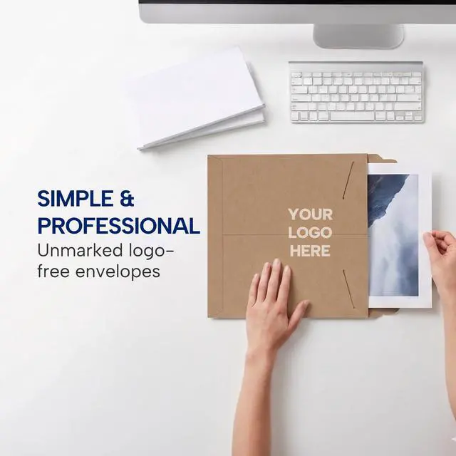 Alt view image 6 of 6 - Rigid Mailers 13" x 18" (100-Pack) - Cardboard Mailer Envelopes for Posters, Photos, Presentation Materials - Stay Flat