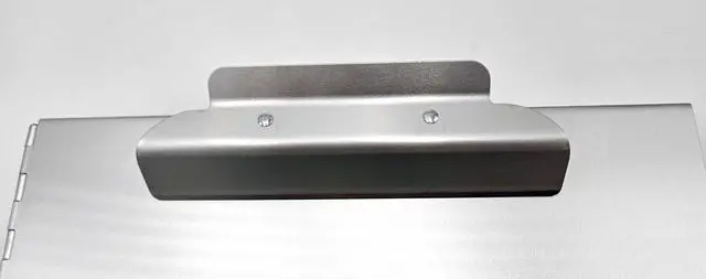 Alt view image 3 of 6 - 11x17 Clipboard Aluminum Storage Box Featuring a High Capacity Clip