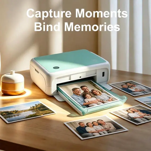 Alt view image 5 of 6 - Compatible with YOTON 4x6 Photo Printer Ink and Paper -108 Sheets (4"x6") & 2 Ink Ribbon Refill,Dye Sublimation,Waterproof, long-lasting color,for YP01 Photo Printer
