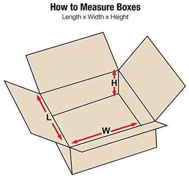 Alt view image 2 of 6 - Shipping Boxes Flat 22"L x 14"W x 6"H 20-Pack - Corrugated Cardboard Box for Moving, Mailing, Packing, Packaging and Storage