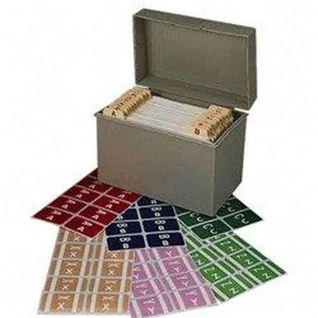 Alt view image 2 of 6 - AlphaZ ACCS Color-Coded Alphabetic Label, A-Z, Assorted Colors (67170)