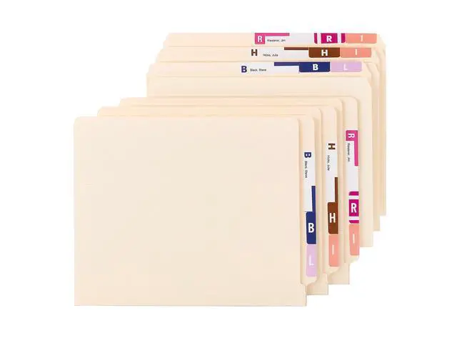 Alt view image 3 of 6 - AlphaZ ACCS Color-Coded Alphabetic Label, A-Z, Assorted Colors (67170)